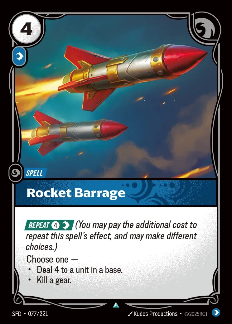 [Mind] Rocket Barrage [SFD-077-U]
