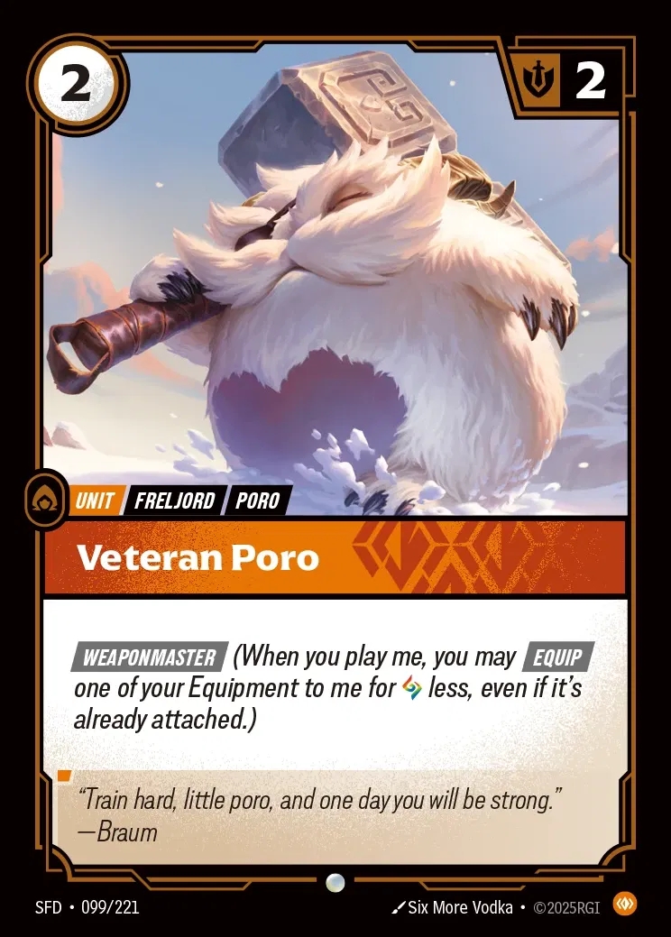 [Body] Veteran Poro [SFD-099-C]