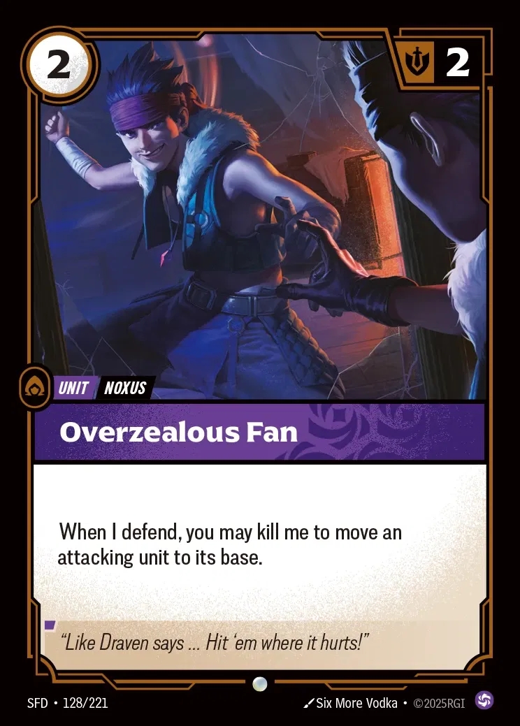 [Chaos] Overzealous Fan [SFD-128-C]