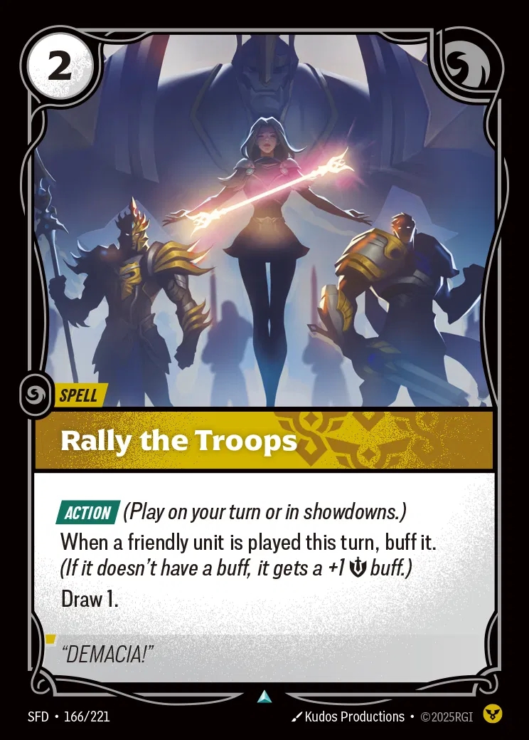 [Order] Rally the Troops [SFD-166-U]