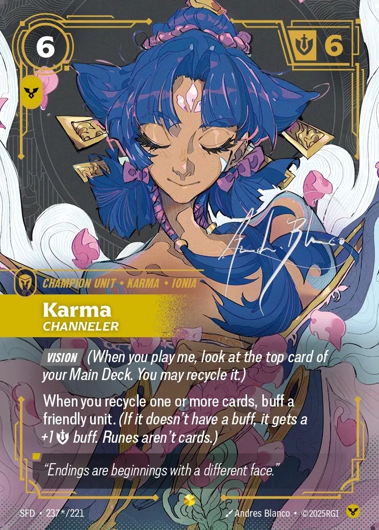 【クーポン使用不可】【SIGNED】[Order] Karma, Channeler [SFD-237*-Showcase]
