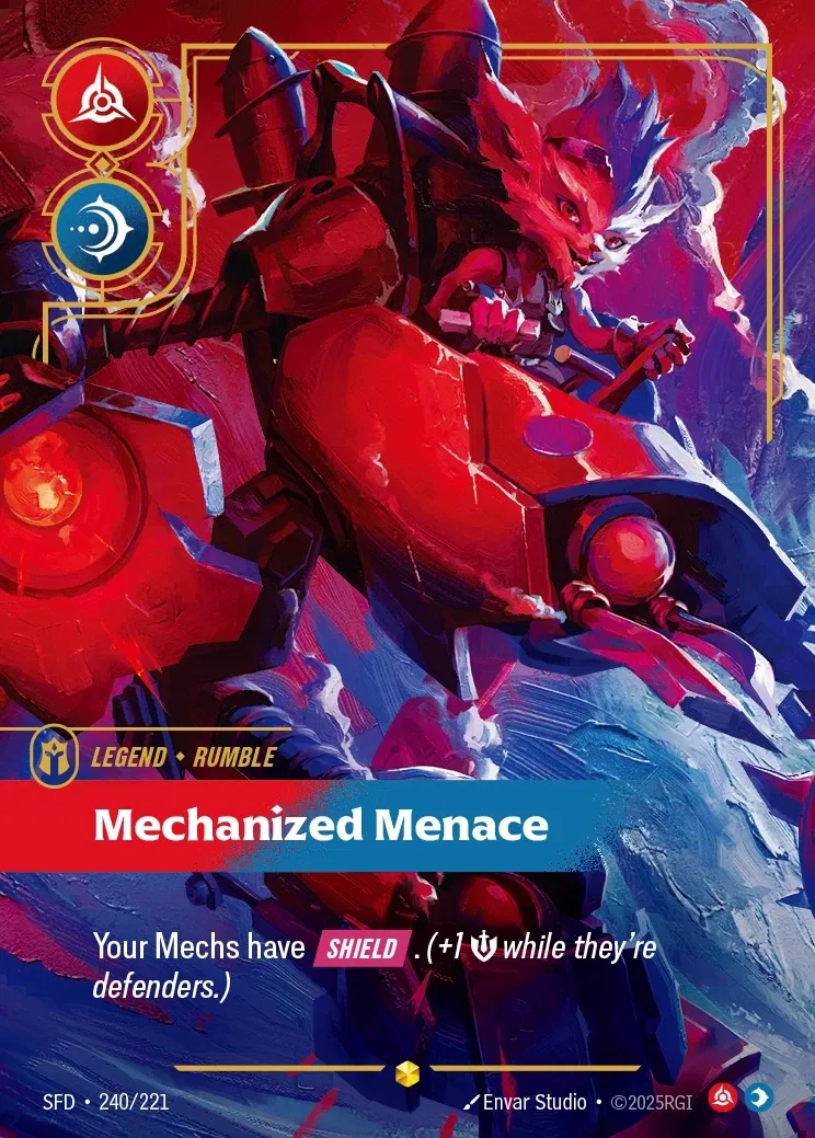 【Showcase】[Fury Mind] Rumble, Mechanized Menace [SFD-240-Showcase]