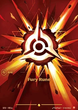 【Showcase】[Fury] Fury Rune [SFD-R01a-showcase]