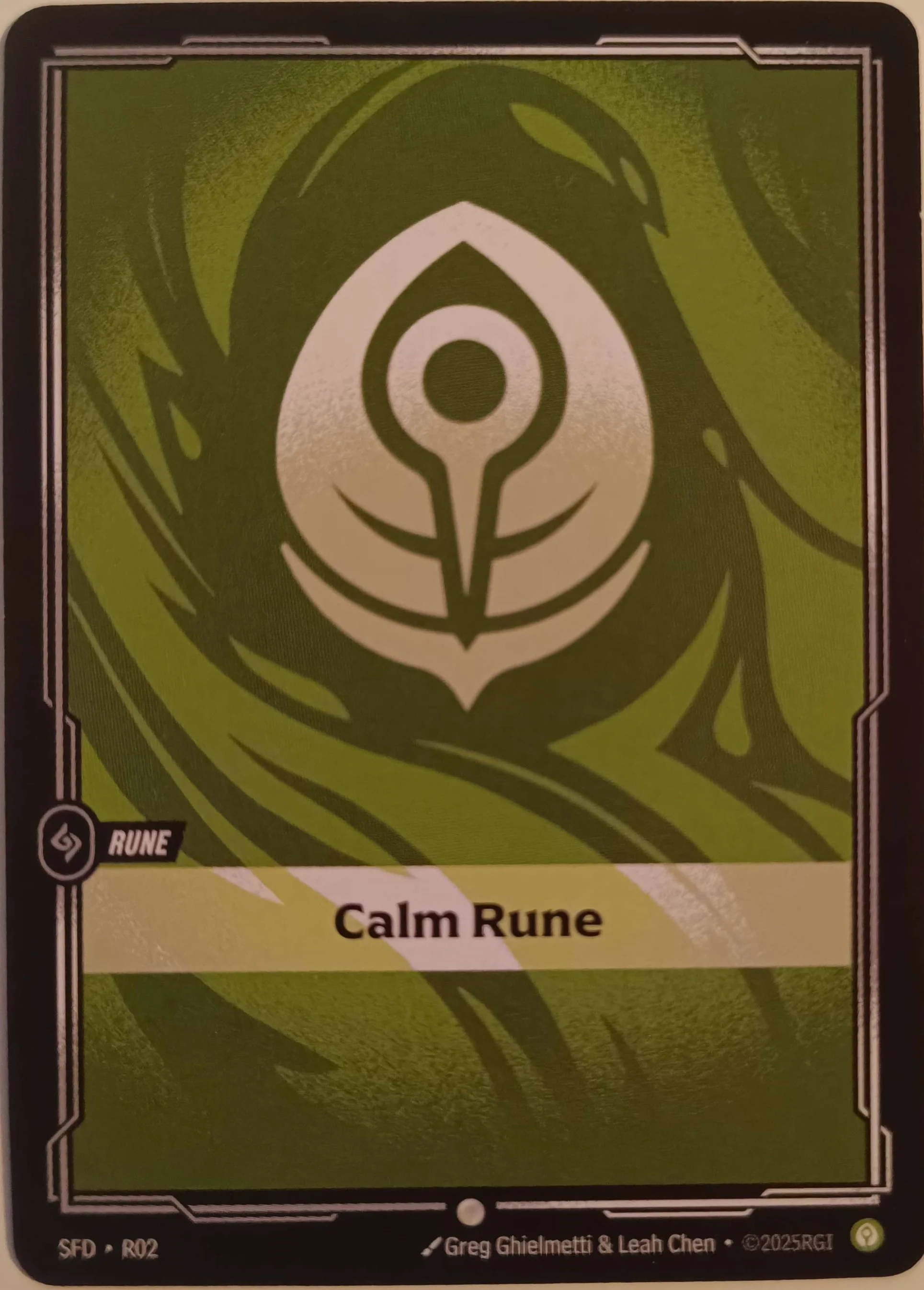 [Calm] Calm Rune [SFD-R02-C]