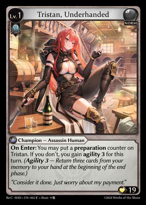 [Norm] Tristan, Underhanded [SHD-002-C]