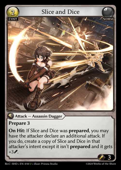 [Norm] Slice and Dice [SHD-018-U]