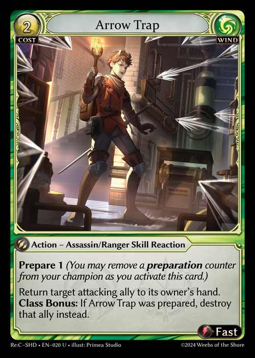[Wind] Arrow Trap [SHD-020-U]