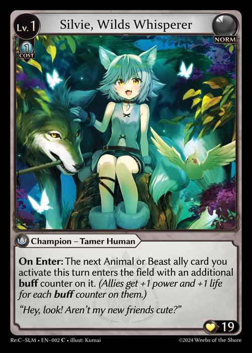 [Norm] Silvie, Wilds Whisperer [SLM-002-C]