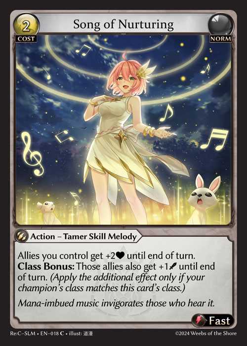 [Norm] Song of Nurturing [SLM-018-C]