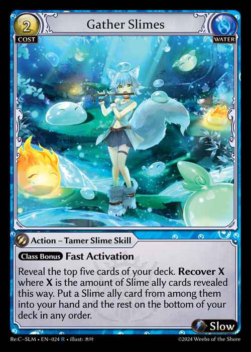 [Water] Gather Slimes [SLM-024-R]