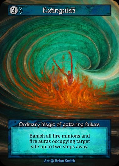 [Water] Extinguish [beta-Ordinary]