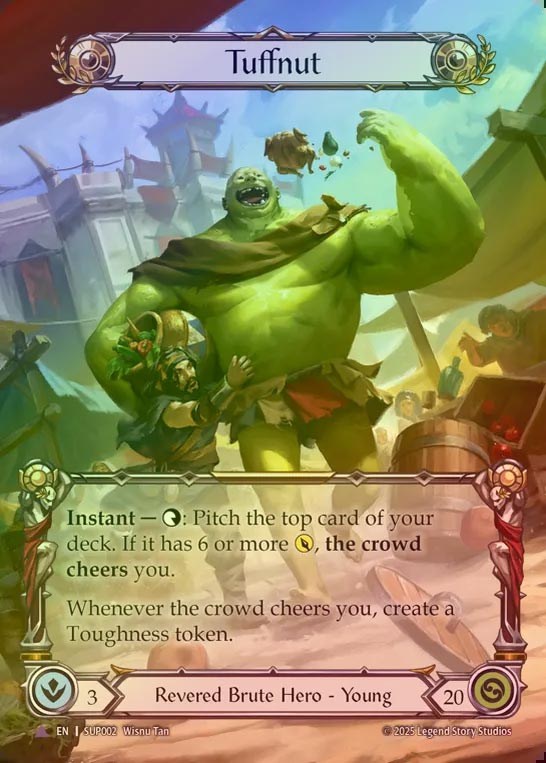 【CF】【EN】[Revered Brute] タフナット/Tuffnut [SUP002-Marvel]