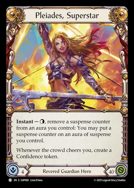 【EN】[Revered Guardian] スーパースター、プレアデス/Pleiades, Superstar [SUP009-B]