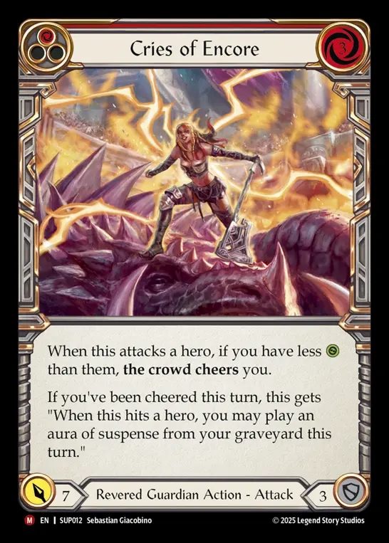 【EN】[Revered Guardian] 再演の叫び/Cries of Encore [SUP012-M]