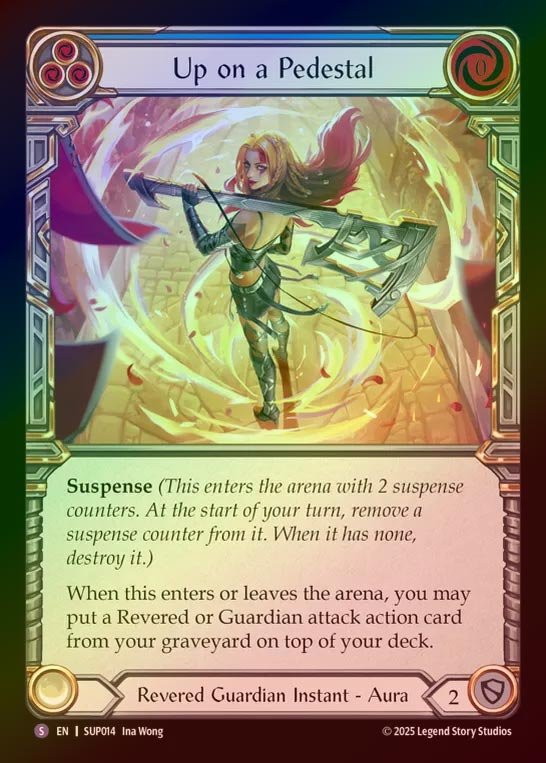 【RF】【EN】[Revered Guardian] 偶像の座/Up on a Pedestal [SUP014-S]