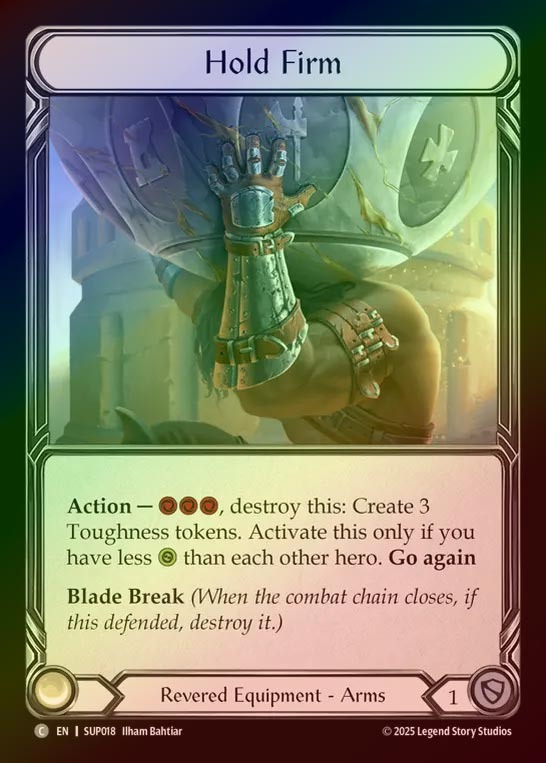 【CF】【EN】[Revered] 堅固な保持/Hold Firm [SUP018-C]