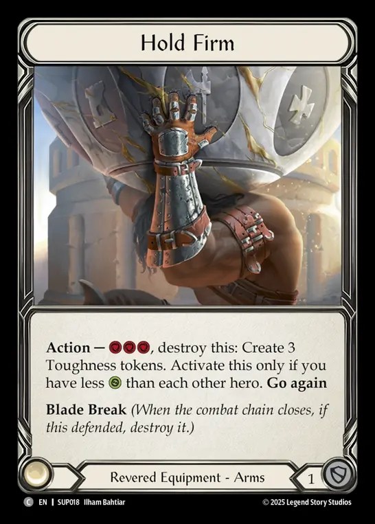 【EN】[Revered] 堅固な保持/Hold Firm [SUP018-C]