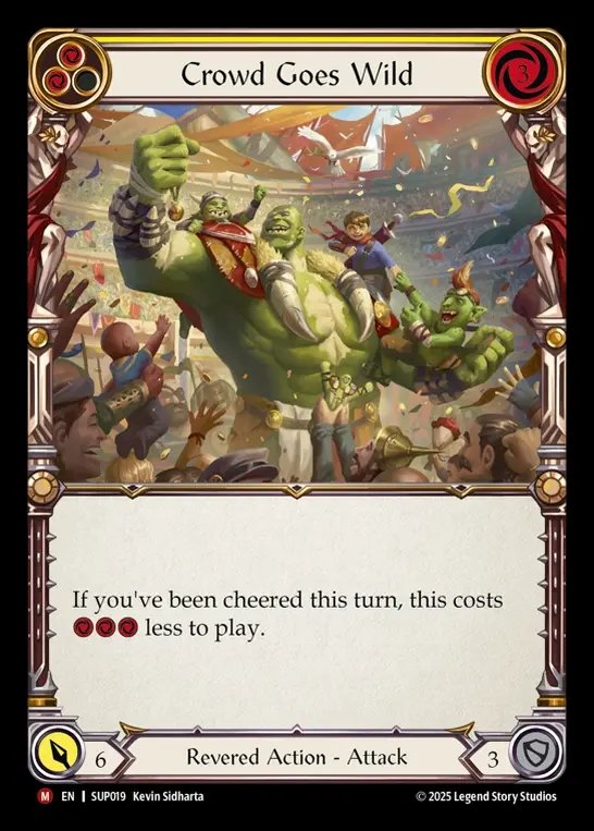 【EN】[Revered] 熱狂する観衆/Crowd Goes Wild [SUP019-M]