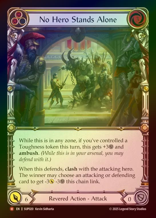 【RF】【EN】[Revered] 支えなくして英雄なし/No Hero Stands Alone [SUP020-M]