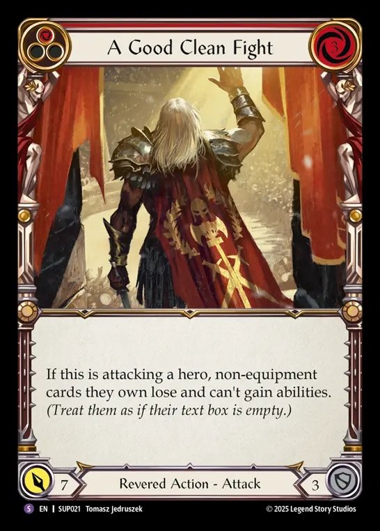 【EN】[Revered] 正々堂々/A Good Clean FIght [SUP021-S]