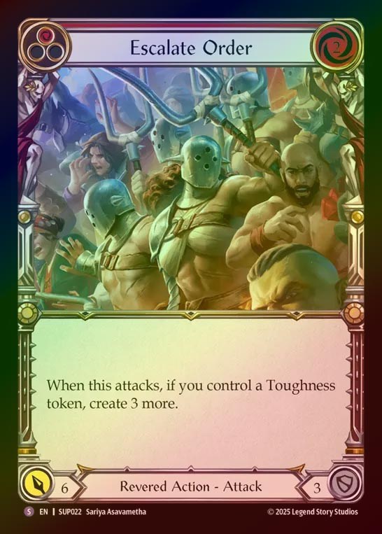 【RF】【EN】[Revered] 増大する秩序/Escalate Order [SUP022-S]