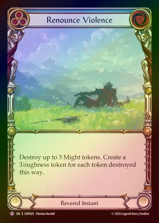 【RF】【EN】[Revered] 放棄された暴力/Renounce Violence [SUP025-S]