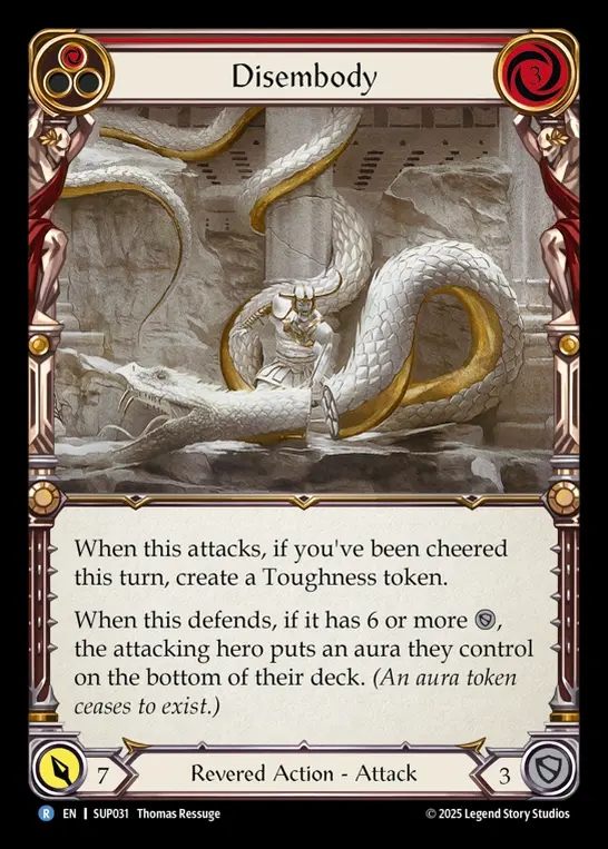 【EN】[Revered] 離身/Disembody (red) [SUP031-R]