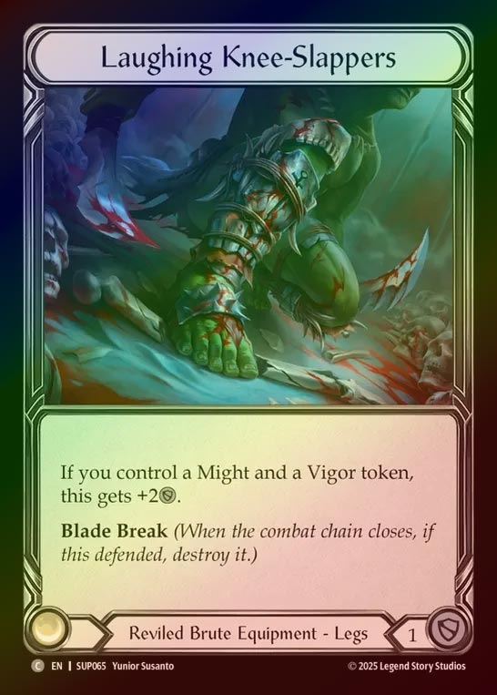 【CF】【EN】[Reviled Brute] 笑激の膝当て/Laughing Knee-Slappers [SUP065-C]