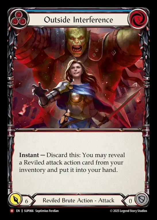 【EN】[Reviled Brute] 場外干渉/Outside Interference [SUP066-M]