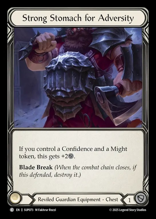 【EN】[Reviled Guardian] 逆境据えの腹/Strong Stomach for Adversity [SUP073-C]