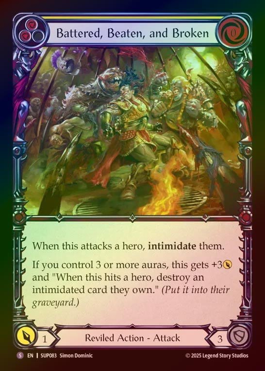 【RF】【EN】[Reviled] 打たれ、打ち負け、打ち壊れ/Battered, Beaten, and Broken [SUP083-S]