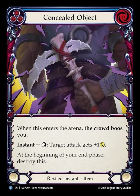 【EN】[Reviled] 隠された凶器/Concealed Object (blue) [SUP097-R]