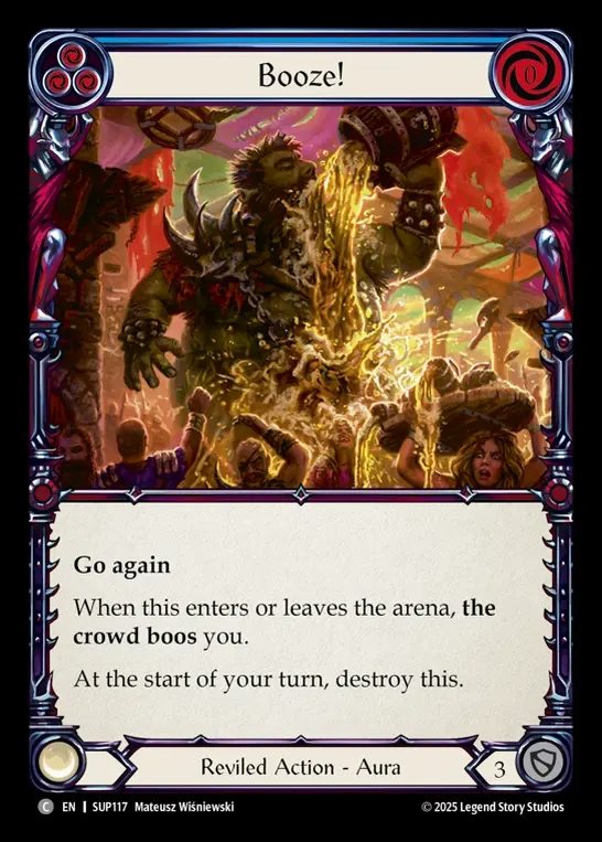 【EN】[Reviled] 酒だ！/Booze! (blue) [SUP117-C]