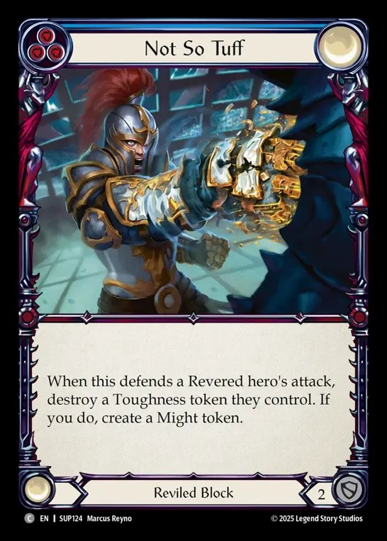 【EN】[Reviled] 張り子の体/Not So Tuff (blue) [SUP124-C]
