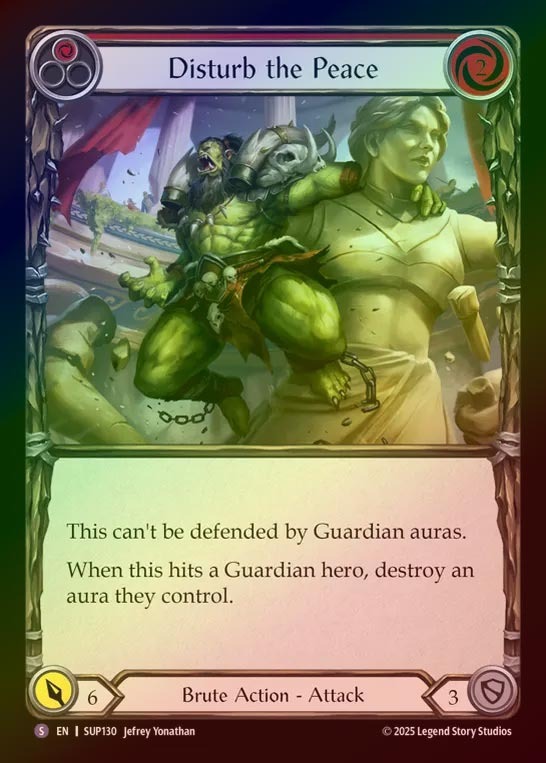 【RF】【EN】[Brute] 平穏の撹乱/Disturb the Peace [SUP130-S]