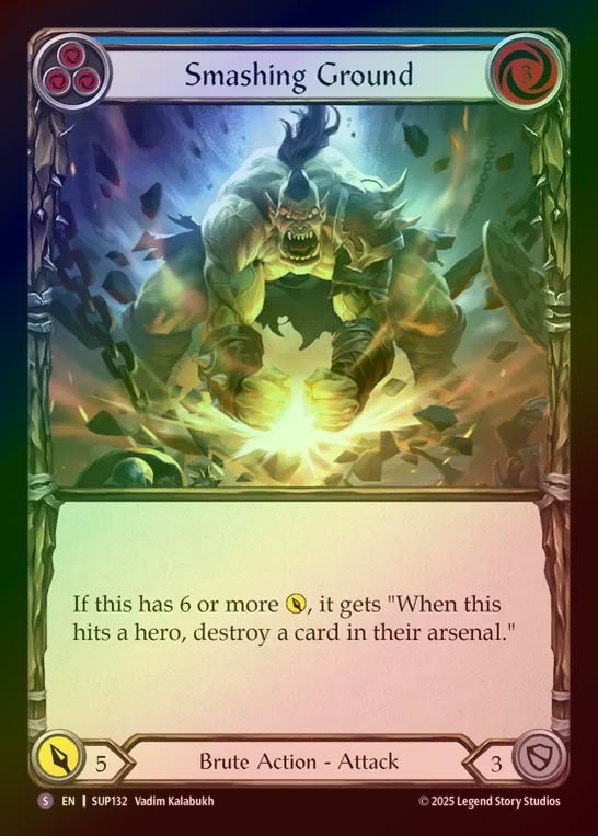 【RF】【EN】[Brute] 地砕き/Smashing Ground [SUP132-S]