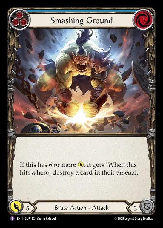 【EN】[Brute] 地砕き/Smashing Ground [SUP132-S]