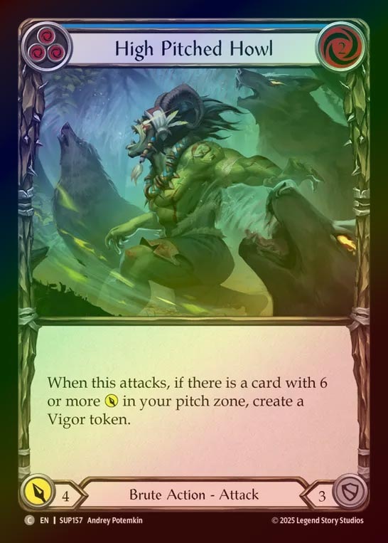 【RF】【EN】[Brute] 甲高い遠吠え/High Pitched Howl (blue) [SUP157-C]