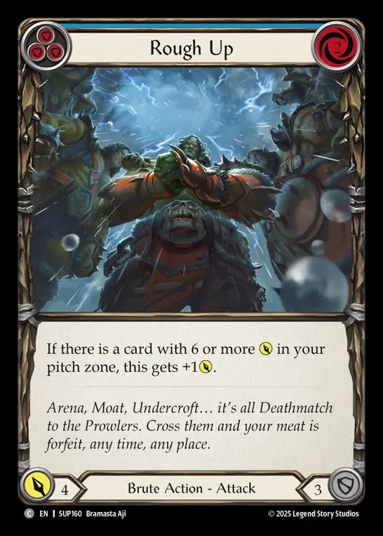 【EN】[Brute] 痛めつけ/Rough Up (blue) [SUP160-C]