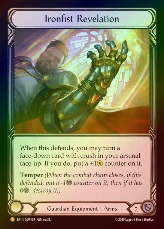 【RF】【EN】[Guardian] 鉄拳の啓示/Ironfist Revelation [SUP168-L]