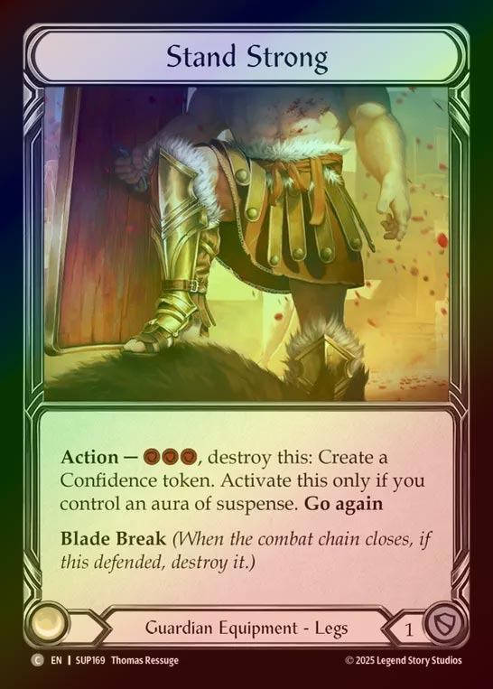 【CF】【EN】[Guardian] 力強い直立/Stand Strong [SUP169-C]