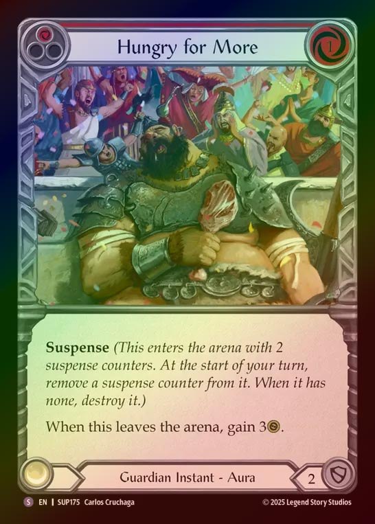 【RF】【EN】[Guardian] 止まらぬ飢え/Hungry for More [SUP175-S]