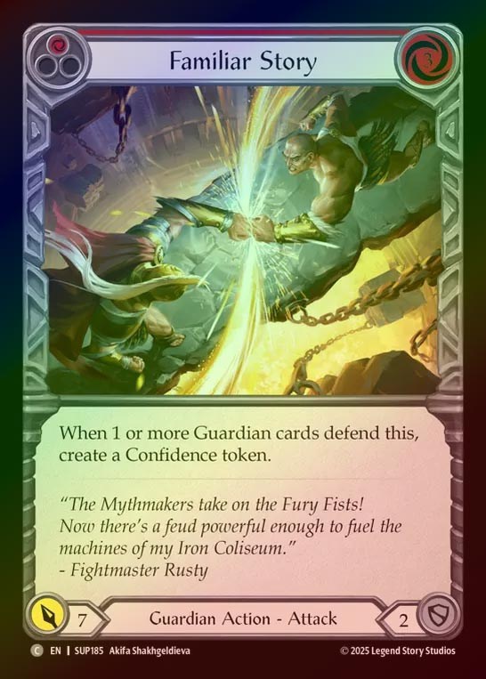 【RF】【EN】[Guardian] よくある話/Familiar Story (red) [SUP185-C]