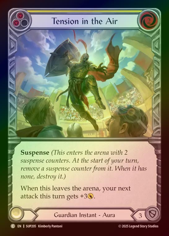 【RF】【EN】[Guardian] 張りつめた空気/Tension in the Air (yellow) [SUP205-C]