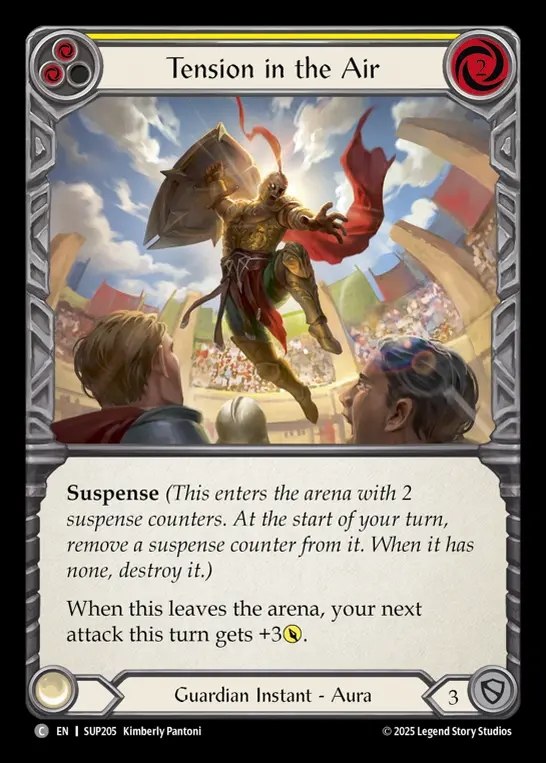 【EN】[Guardian] 張りつめた空気/Tension in the Air (yellow) [SUP205-C]