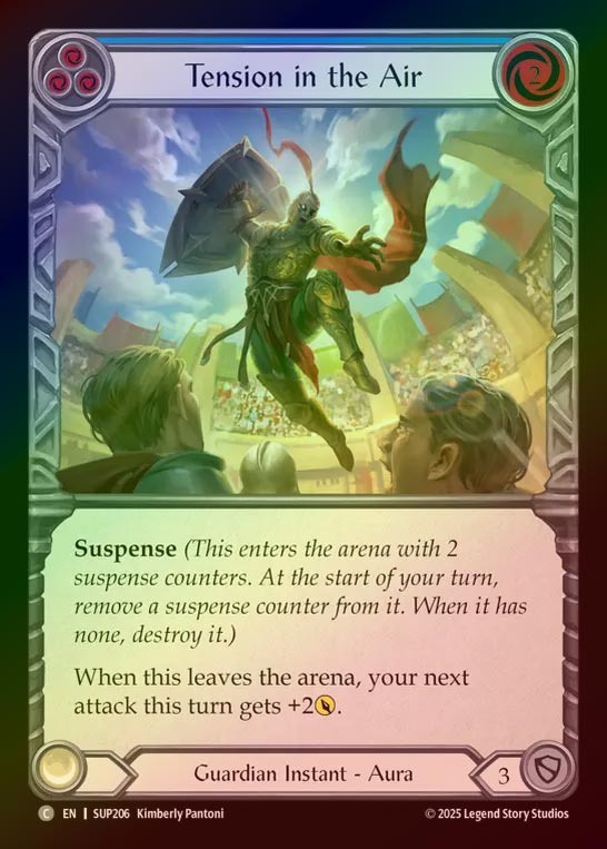 【RF】【EN】[Guardian] 張りつめた空気/Tension in the Air (blue) [SUP206-C]