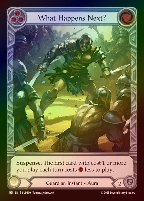 【CF】【EN】[Guardian] 次は何だ？/What Happens Next? (blue) [SUP209-C]