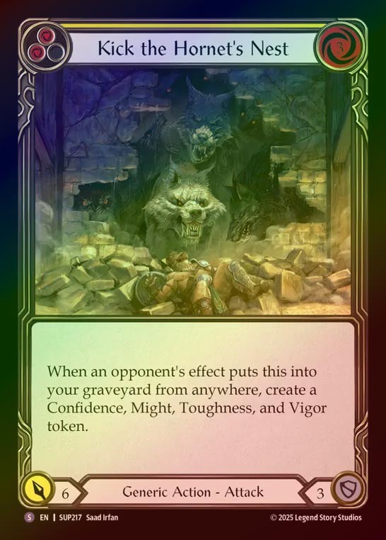 【RF】【EN】[Generic] 藪をつついて蛇を出す/Kick the Hornet's Nest [SUP217-S]