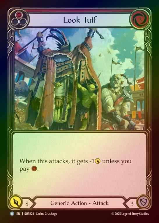 【RF】【EN】[Generic] タフ押し/Look Tuff (red) [SUP223-R]