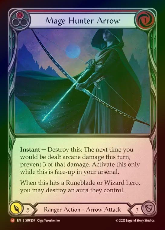 【RF】【EN】[Ranger] 魔術師狩りの矢/Mage Hunter Arrow [SUP257-M]